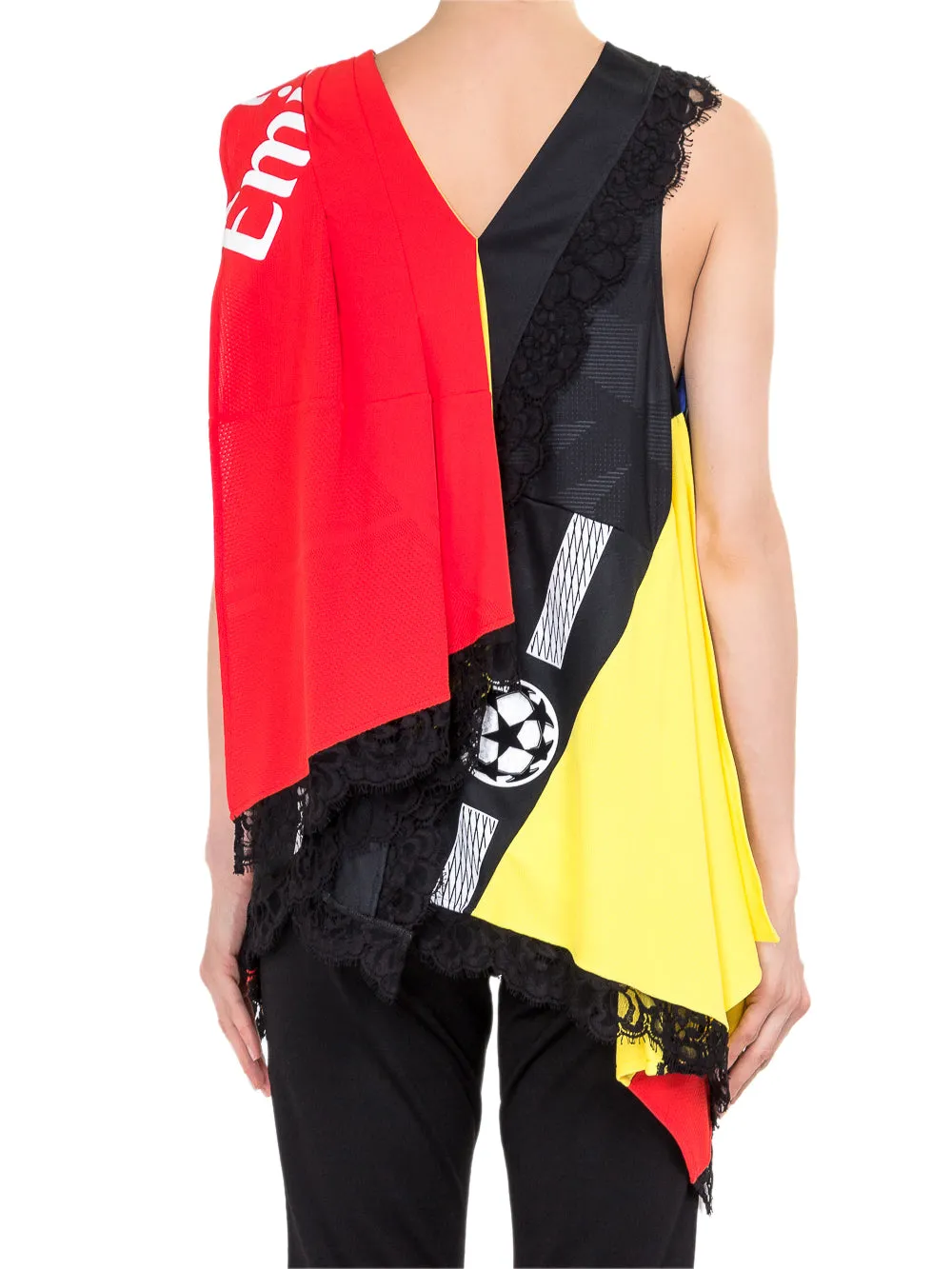 Koch Asymmetric Sleeveless Top