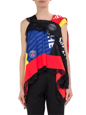 Koch Asymmetric Sleeveless Top
