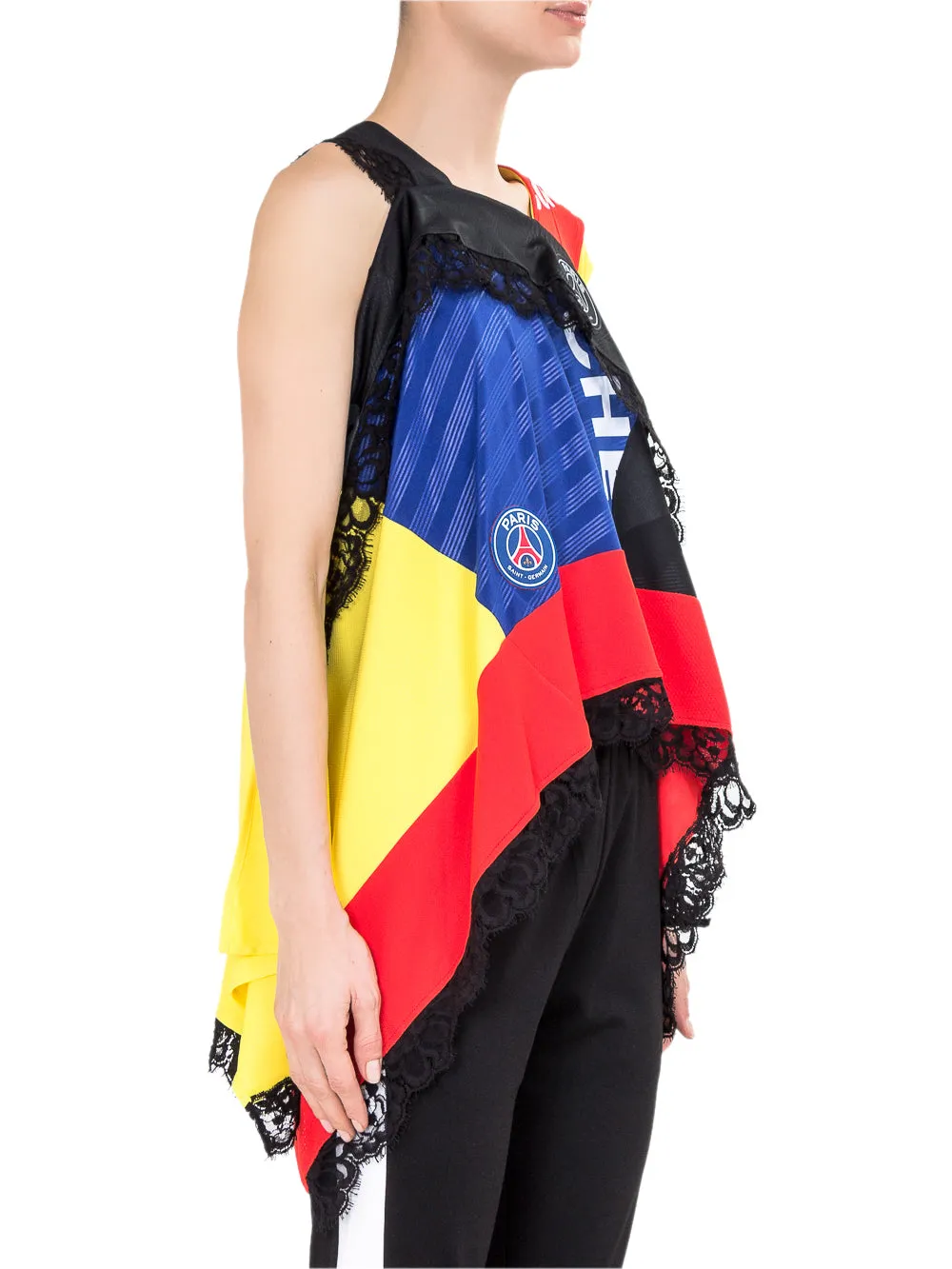 Koch Asymmetric Sleeveless Top