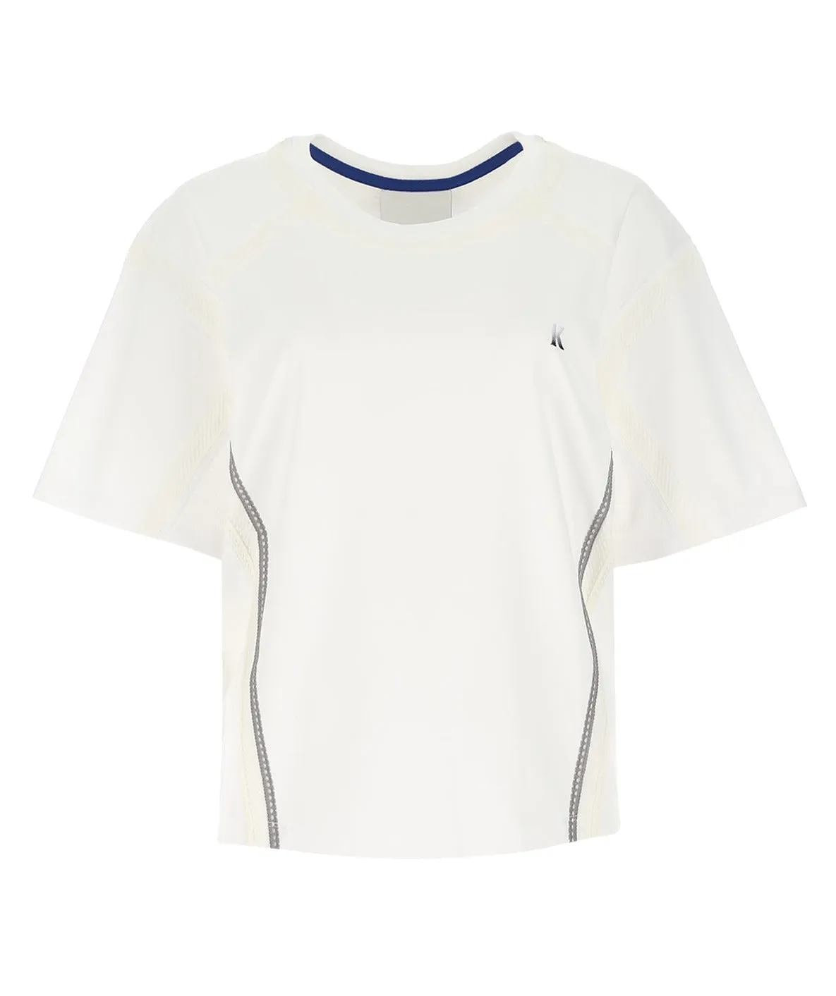 Koch Lace-Trimmed Crewneck T-Shirt