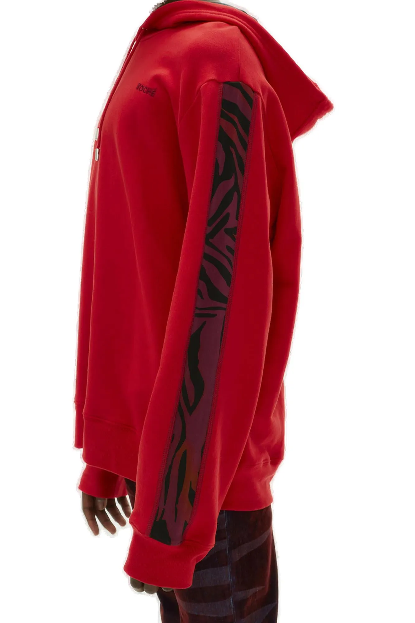 Koch Logo Embroidered Drawstring Hoodie