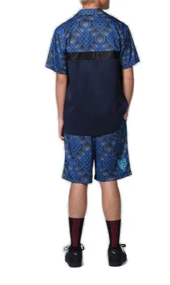 Koch Logo Embroidered Short-Sleeved Shirt