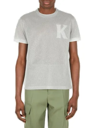 Koch Logo Printed Crewneck T-Shirt