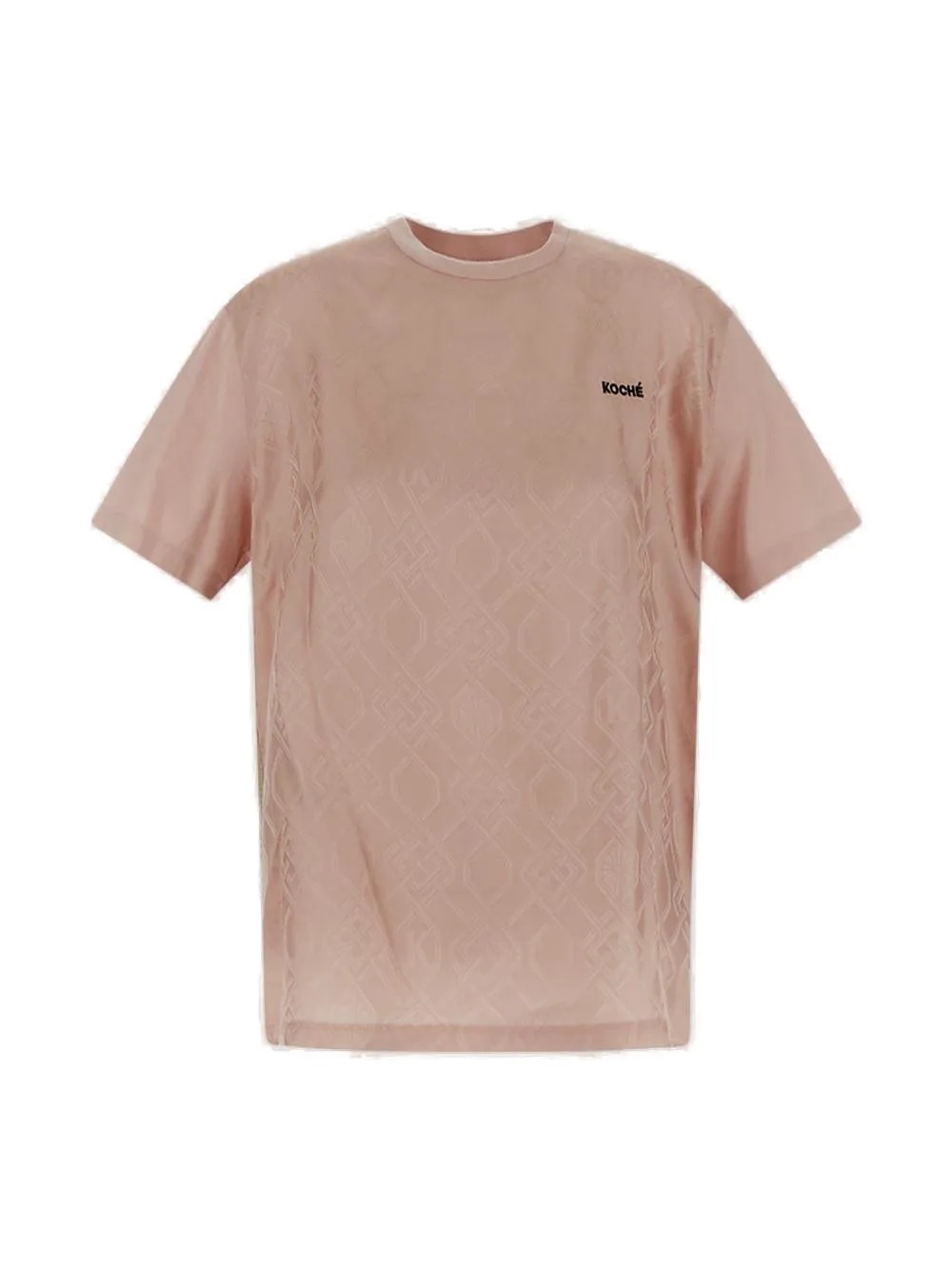 Koch Logo Printed Crewneck T-Shirt