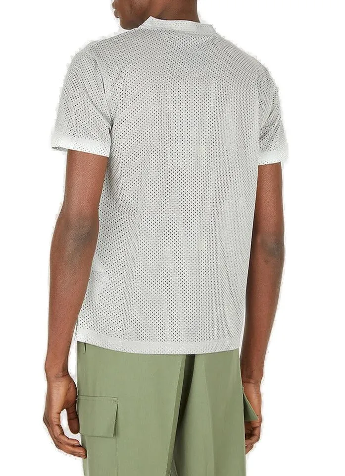 Koch Logo Printed Crewneck T-Shirt
