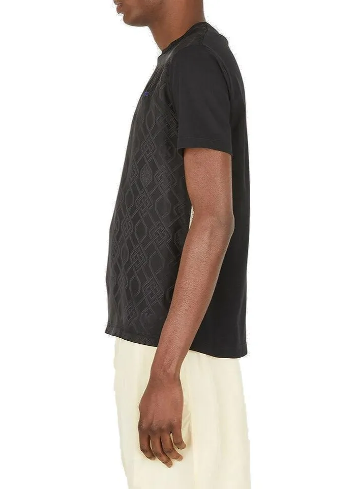 Koch Logo Printed Crewneck T-Shirt