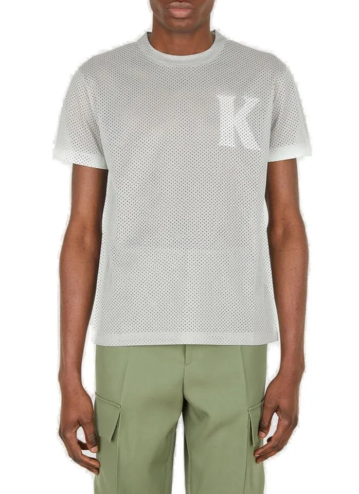 Koch Logo Printed Crewneck T-Shirt