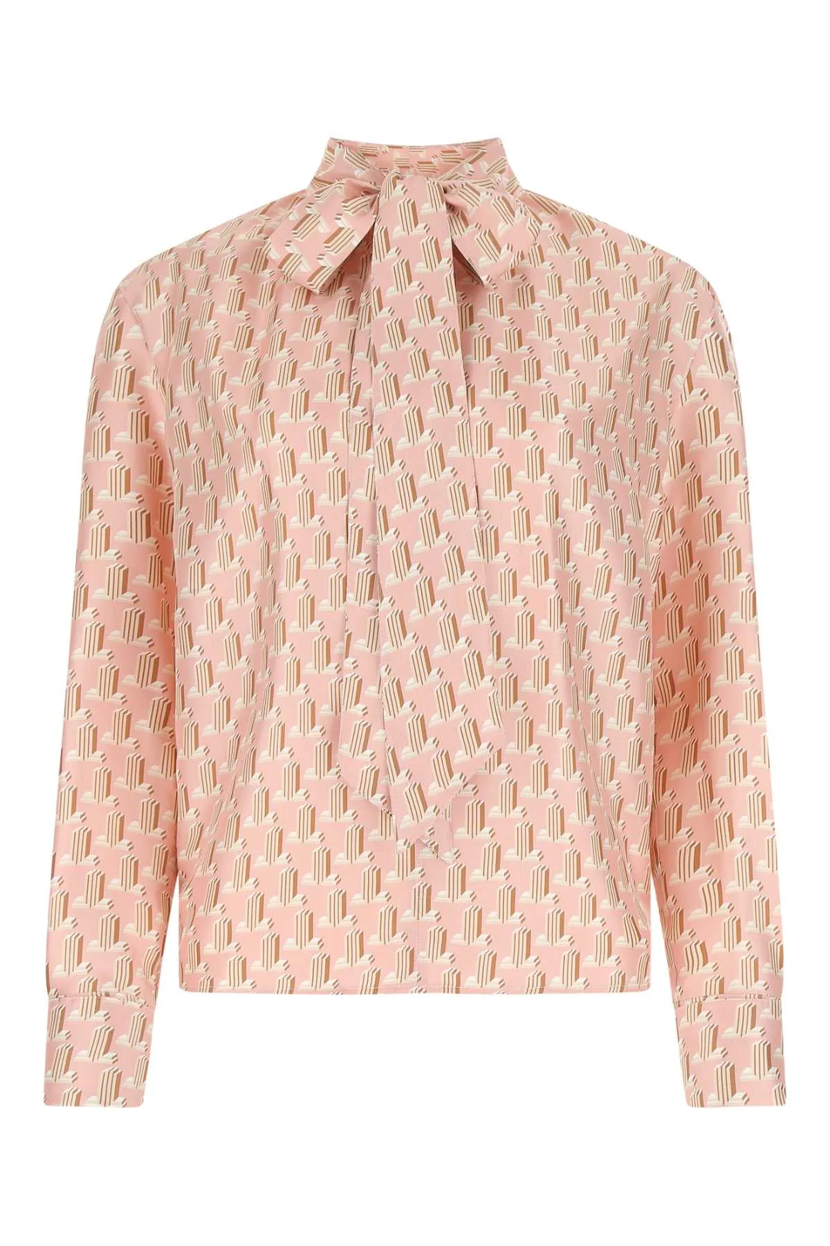Lanvin 3D JL Motif Printed Shirt