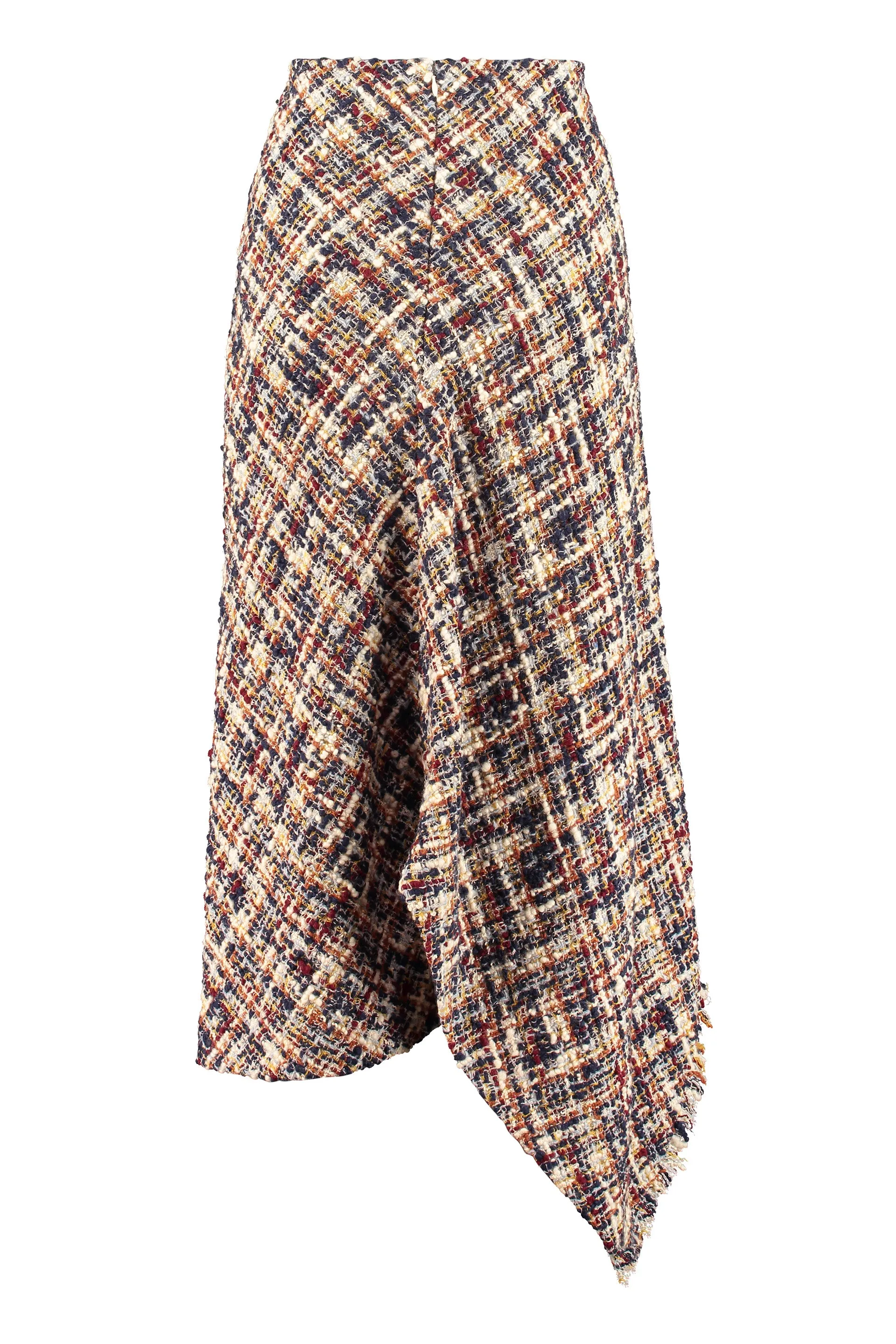 Lanvin Asymmetric Midi Skirt