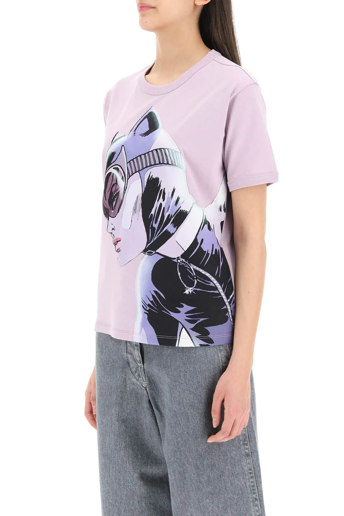 Lanvin Graphic Printed Crewneck T-Shirt