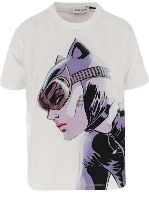Lanvin Graphic Printed Crewneck T-Shirt