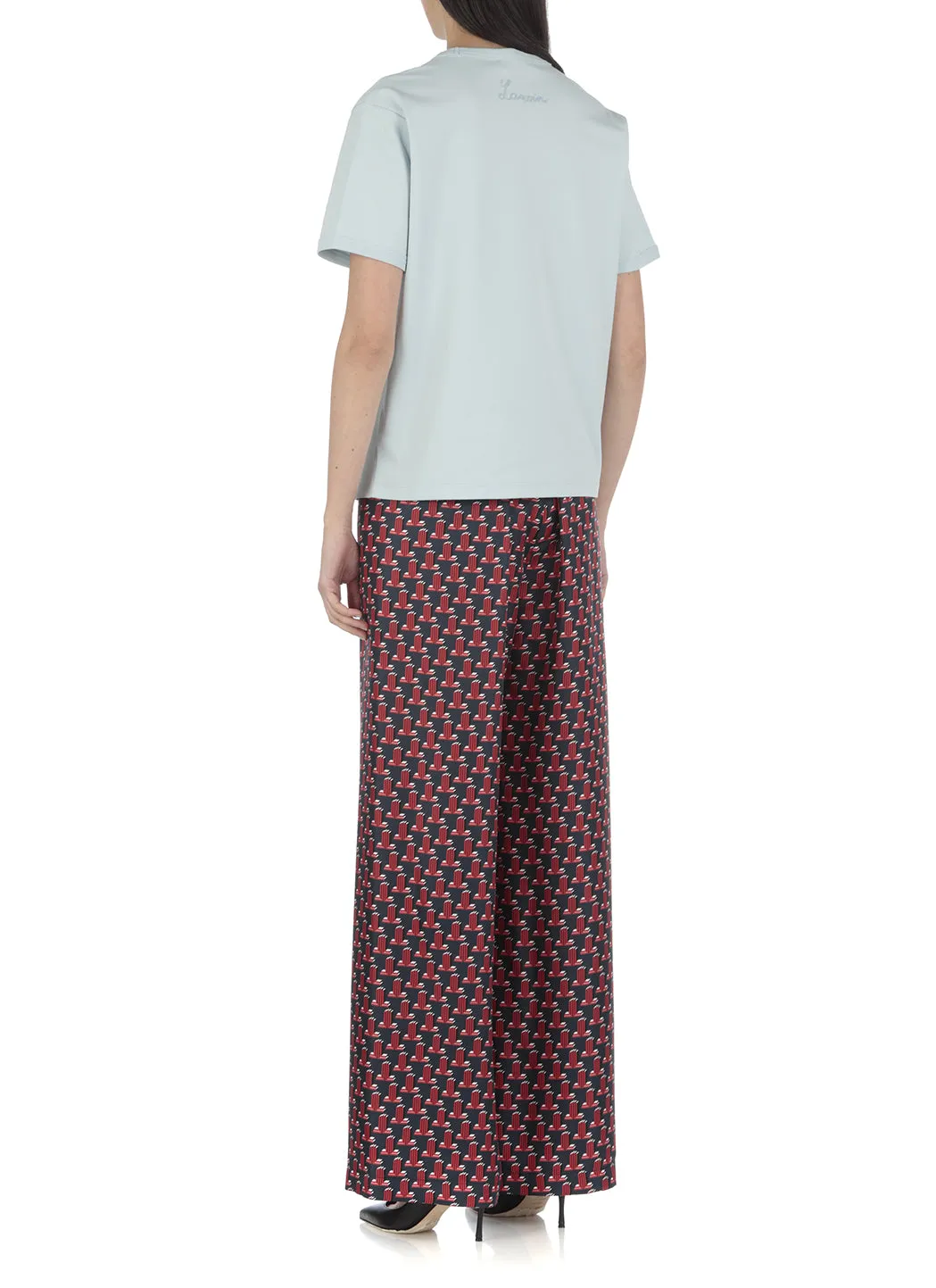 Lanvin Logo Embellished Crewneck T-Shirt