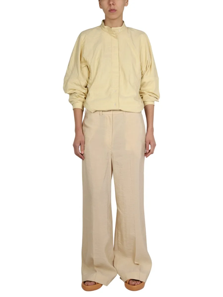 Lemaire Buttoned Straight Hem Shirt