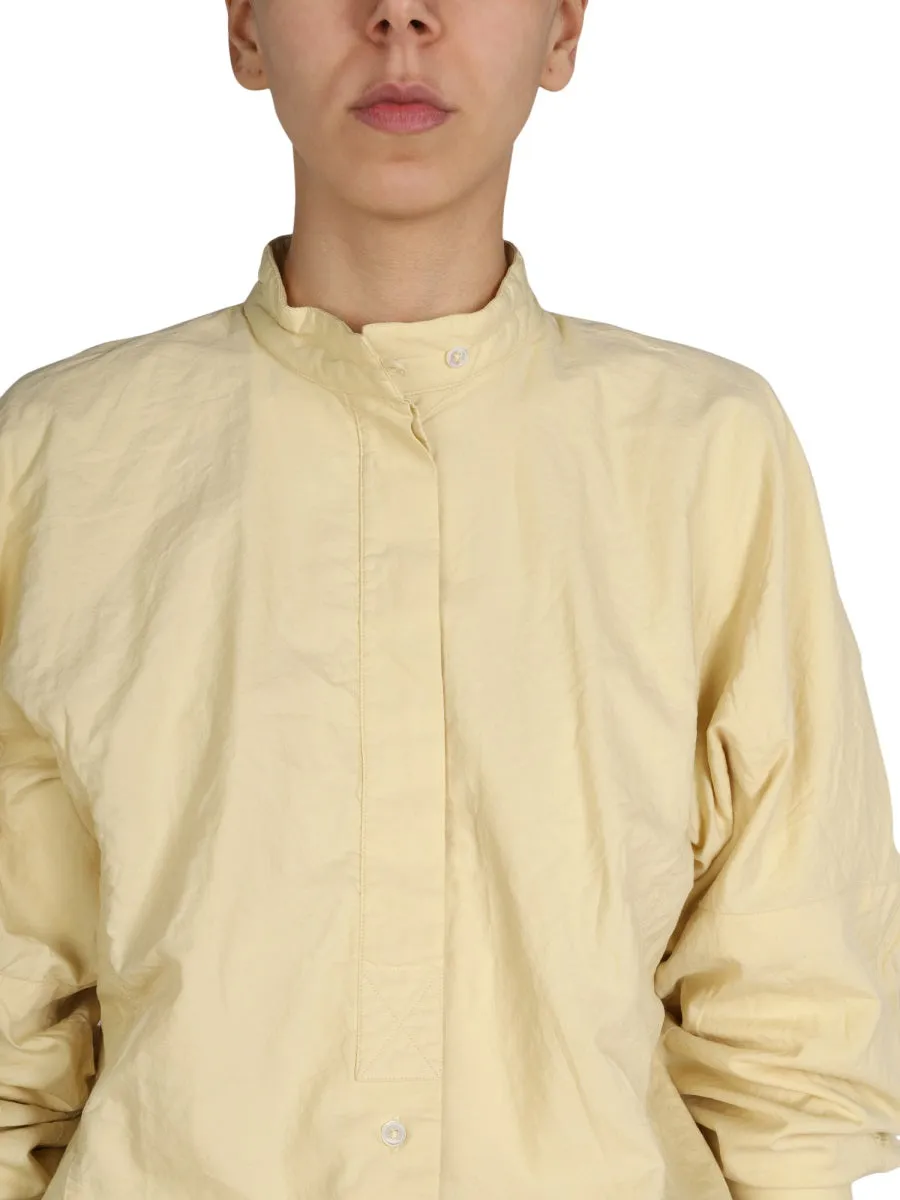 Lemaire Buttoned Straight Hem Shirt