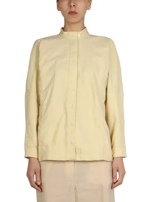 Lemaire Buttoned Straight Hem Shirt