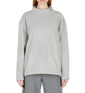 Lemaire Crewneck Denim Shirt