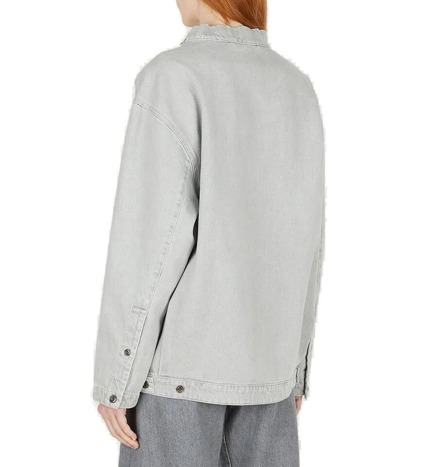 Lemaire Crewneck Denim Shirt