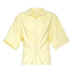 Lemaire Short Sleeved Buttoned Convertible Shirt