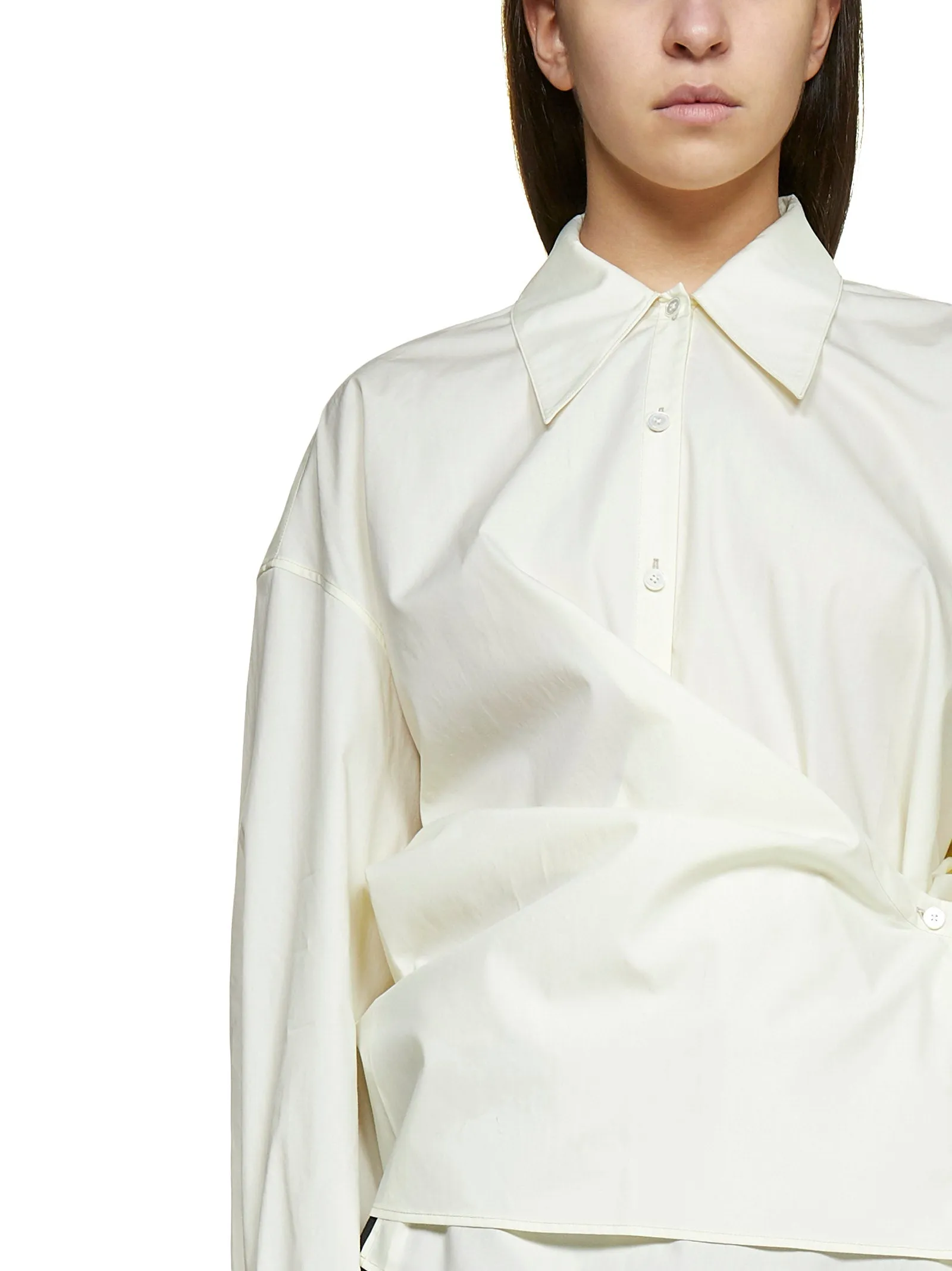 Lemaire Wrap Buttoned Shirt