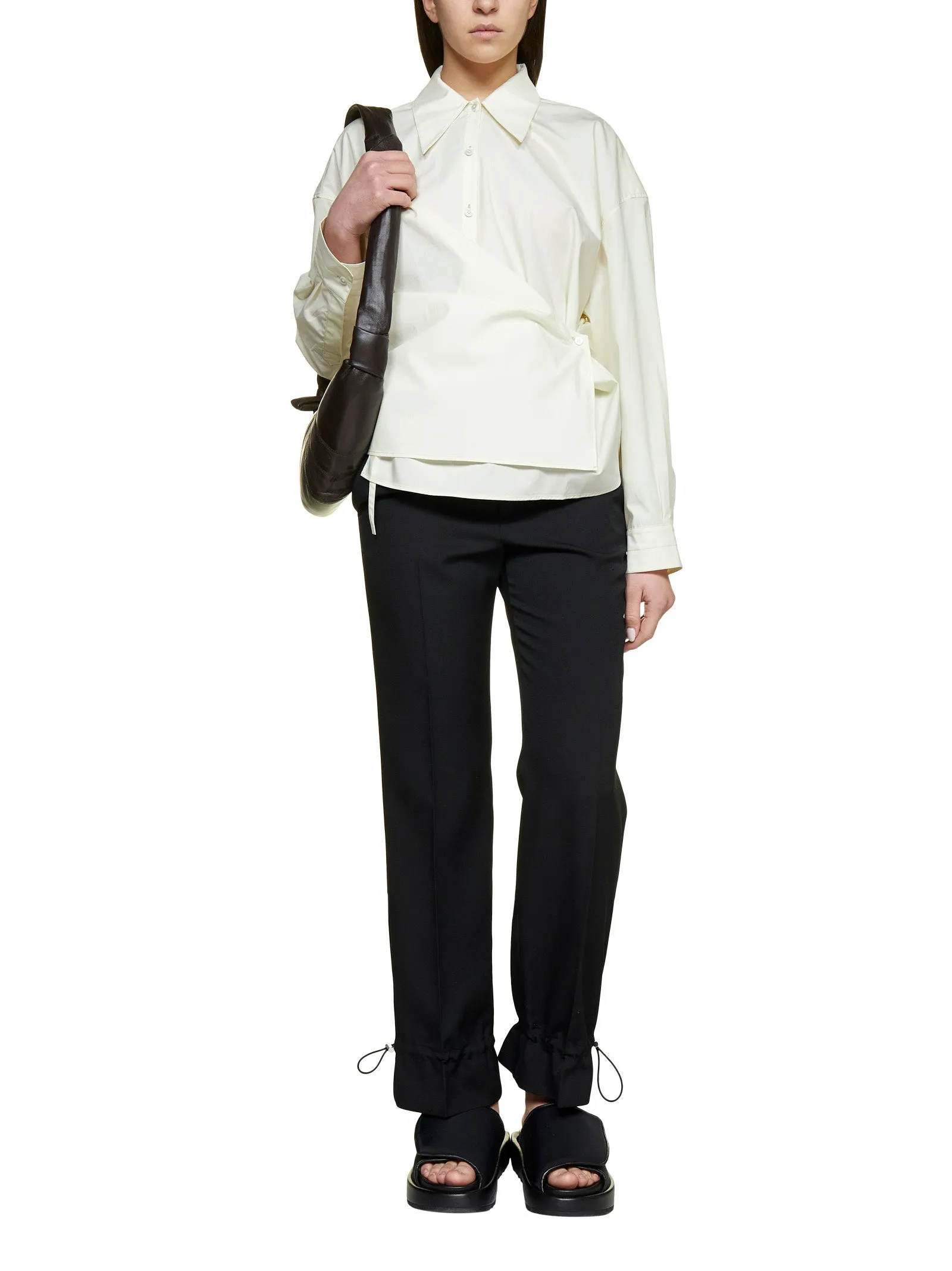 Lemaire Wrap Buttoned Shirt