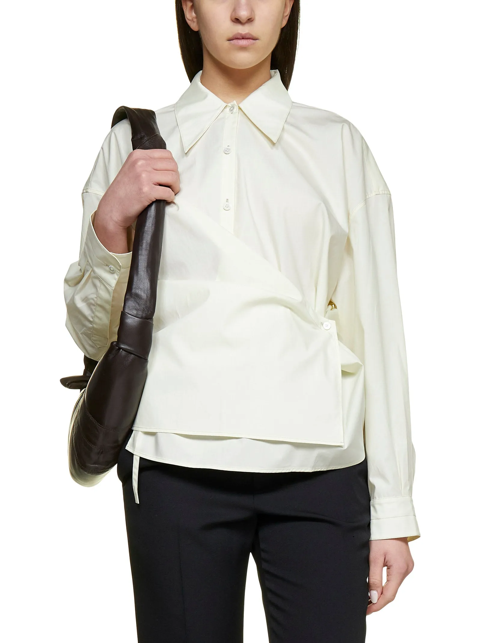 Lemaire Wrap Buttoned Shirt