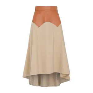 Loewe Obi Asymmetric Midi Skirt