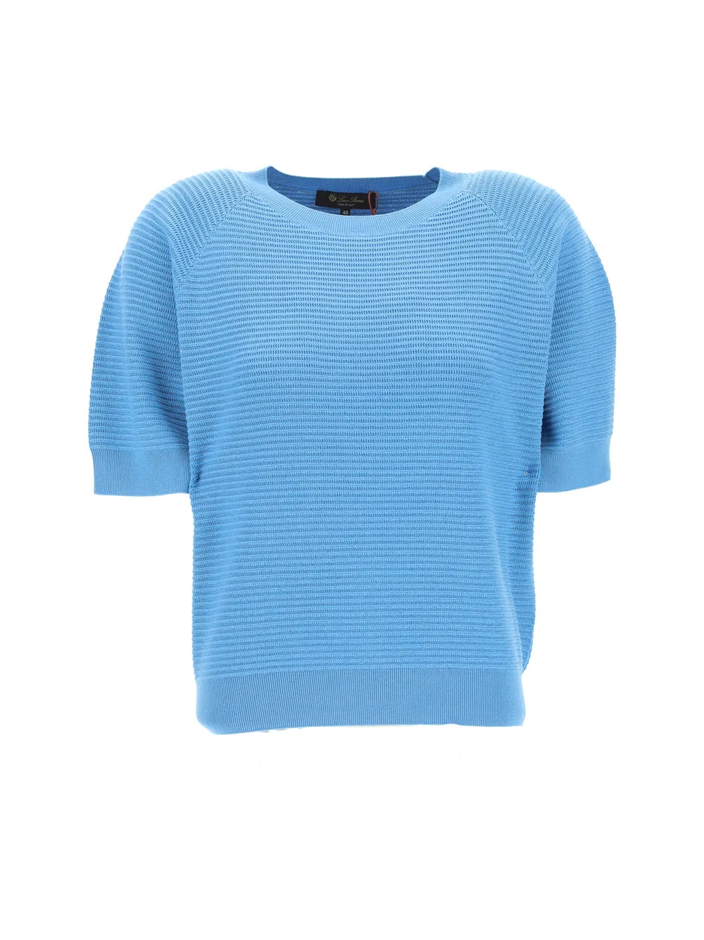 Loro Piana Ribbed Knitted Top