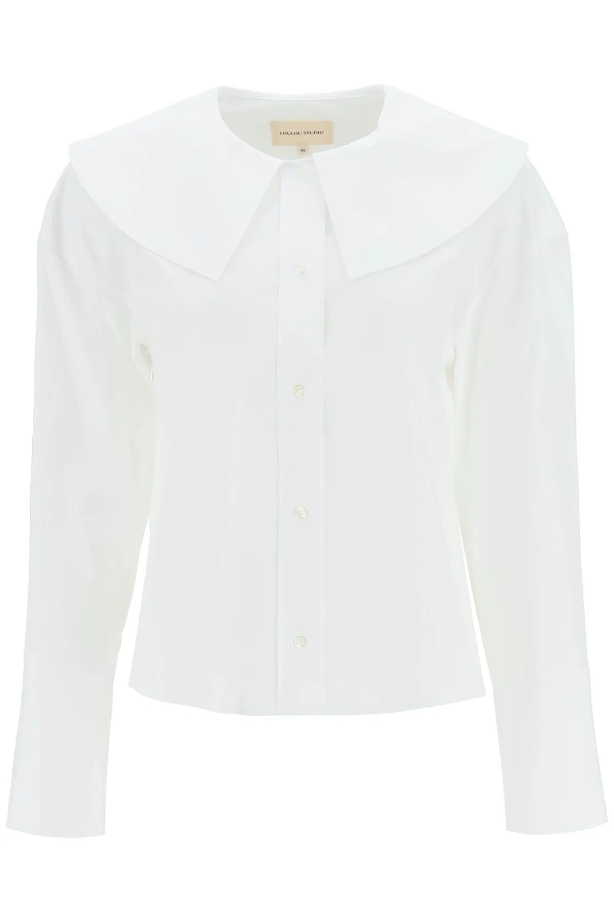 Loulou Studio Ketam Spread Collar Shirt