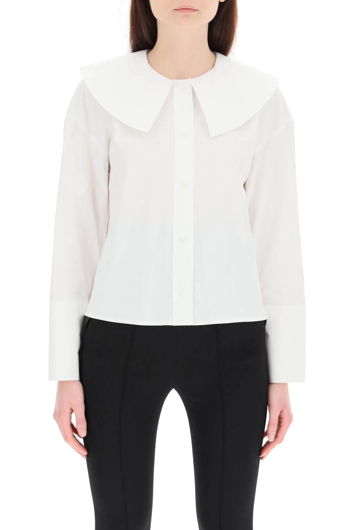 Loulou Studio Ketam Spread Collar Shirt