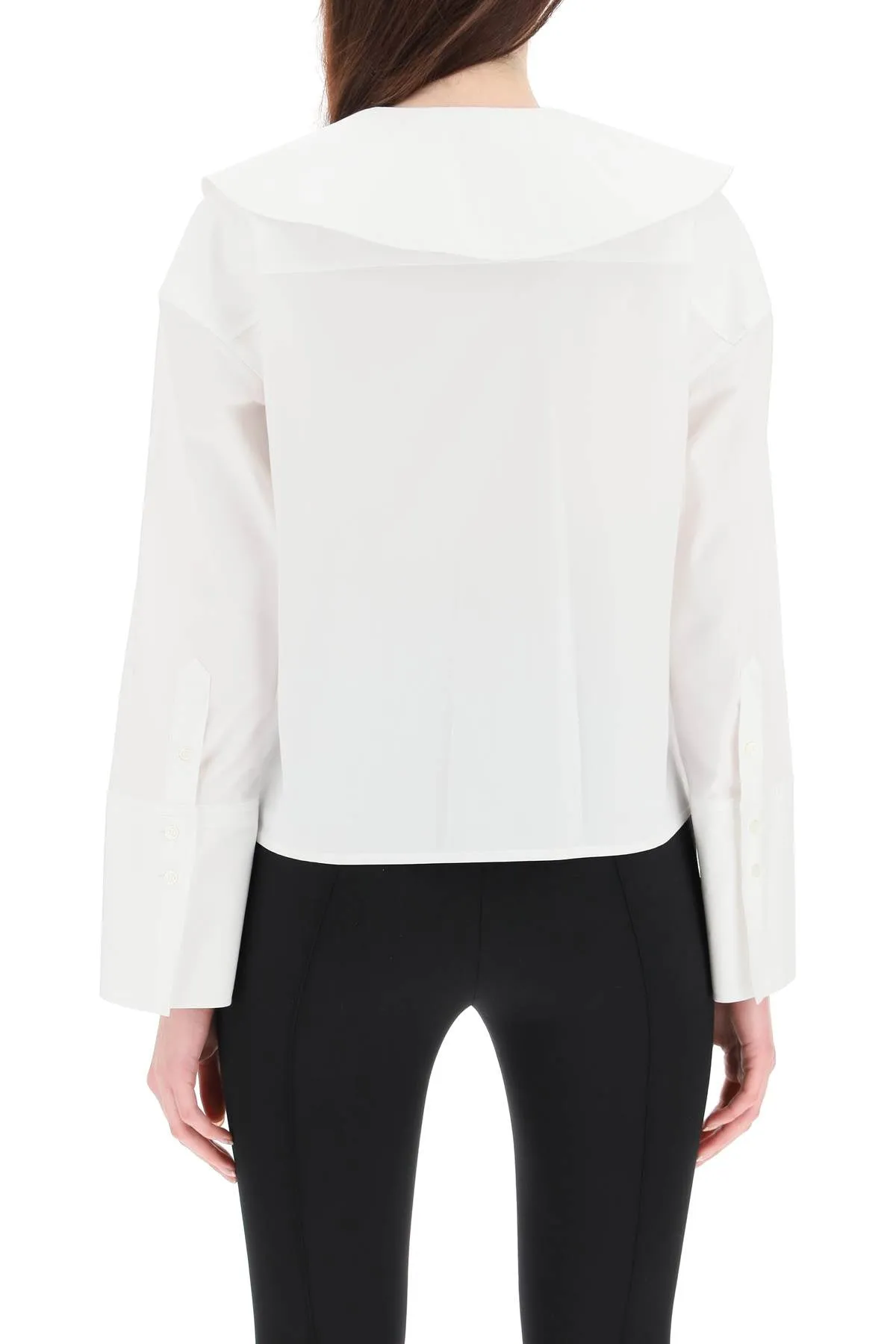 Loulou Studio Ketam Spread Collar Shirt