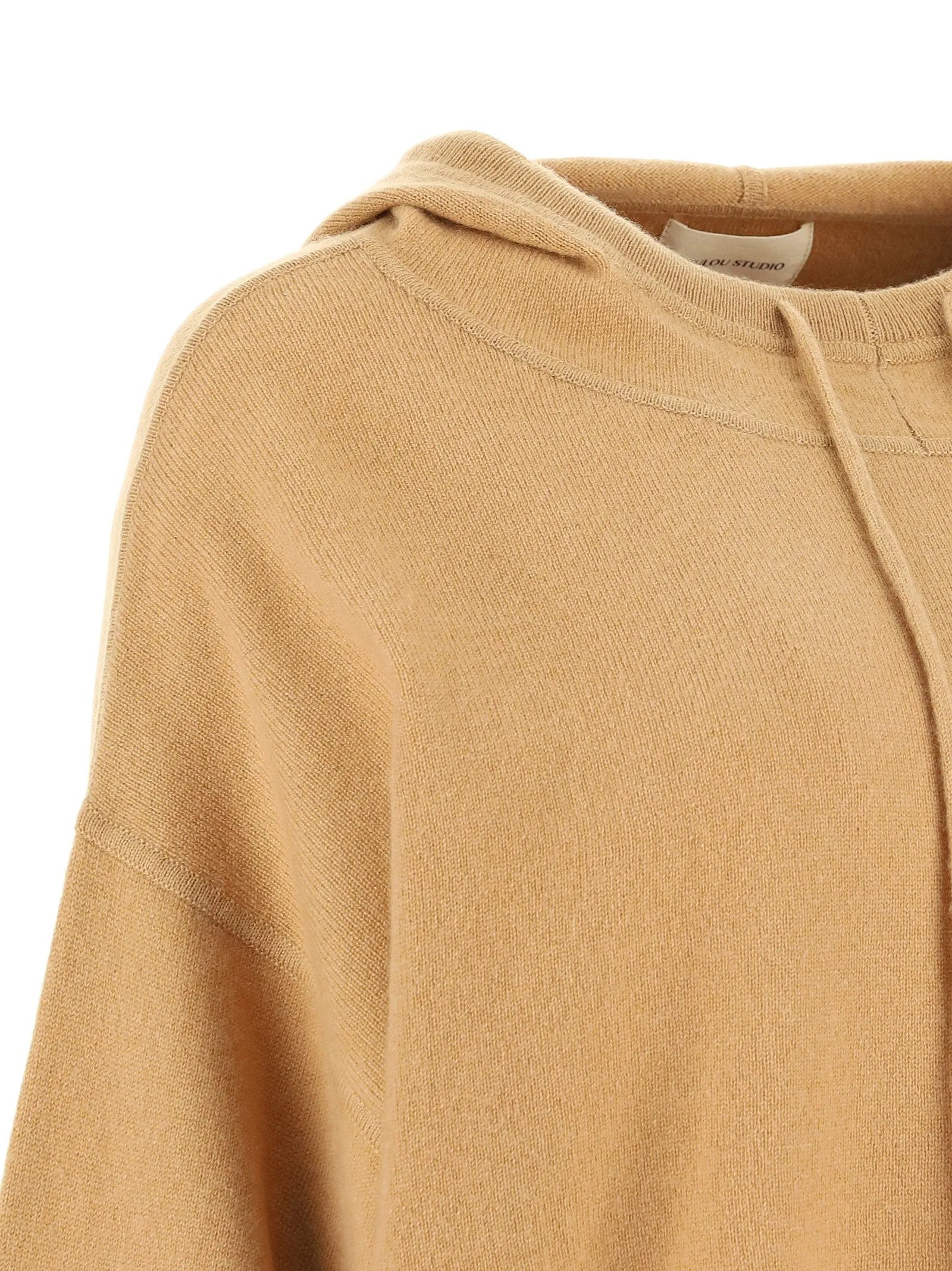 Loulou Studio Linosa Knitted Hoodie