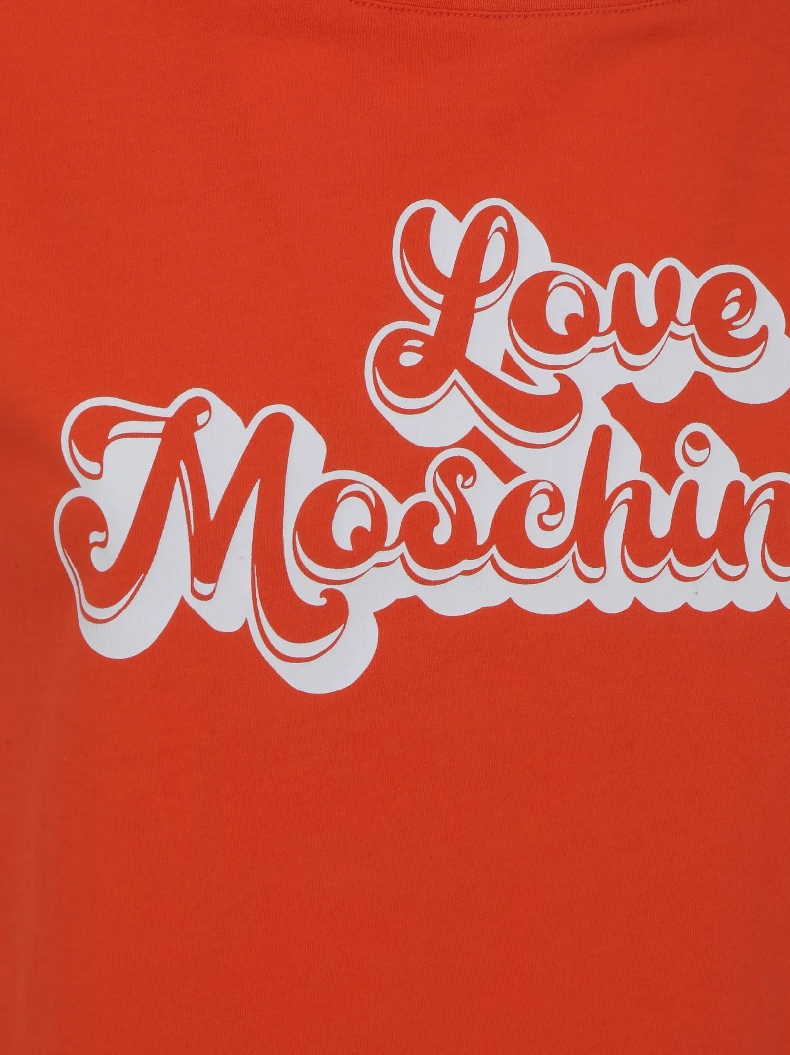 Love Moschino Logo Printed T-Shirt