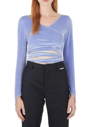 Maisie Wilen Dramady Cropped Top
