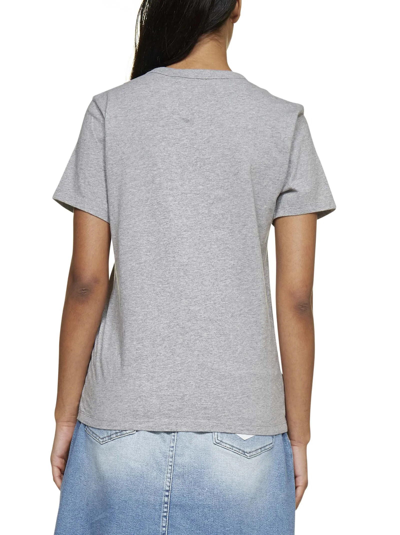 Maison Kitsun Tricolor Fox Patch T-Shirt