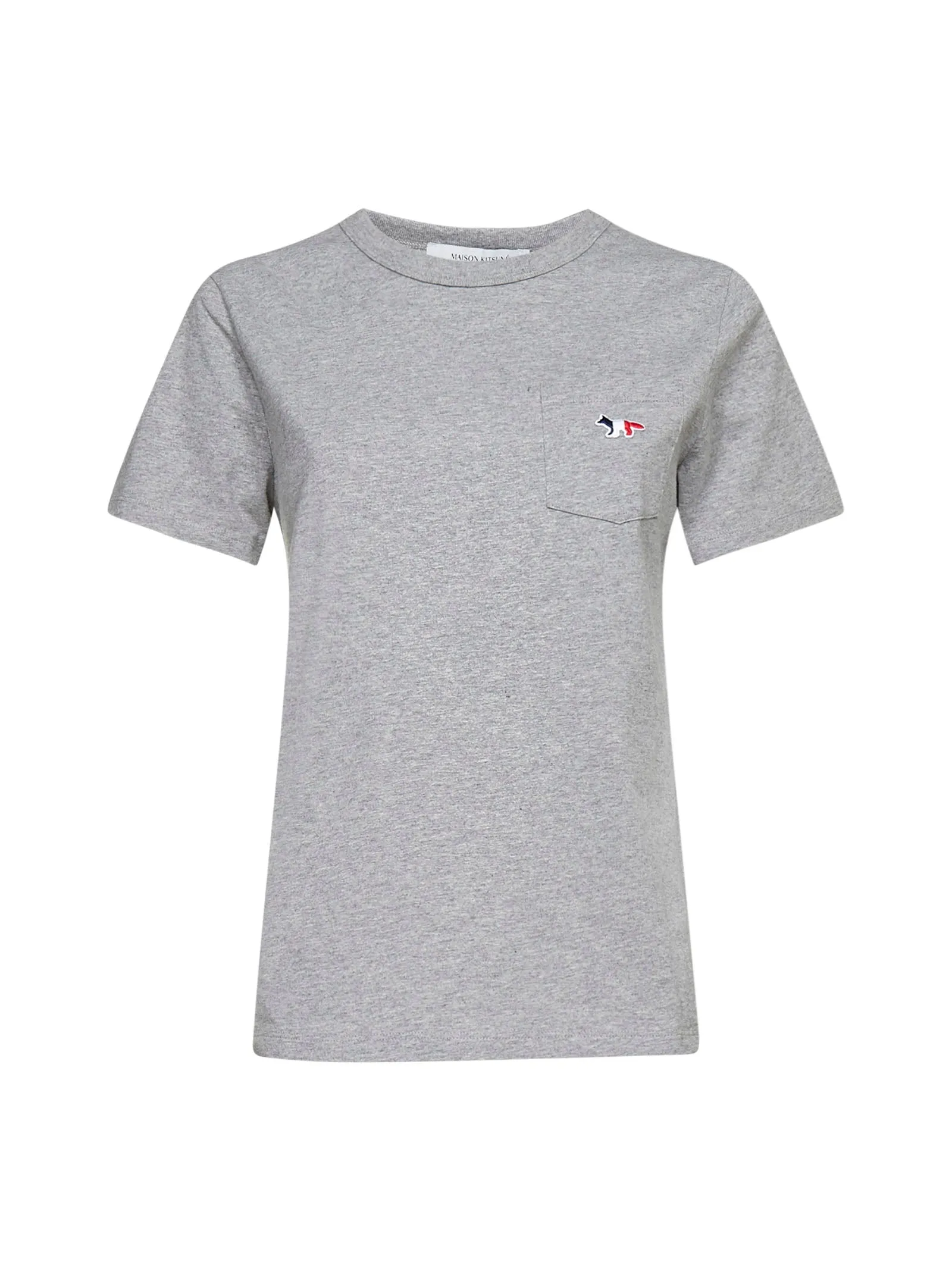 Maison Kitsun Tricolor Fox Patch T-Shirt