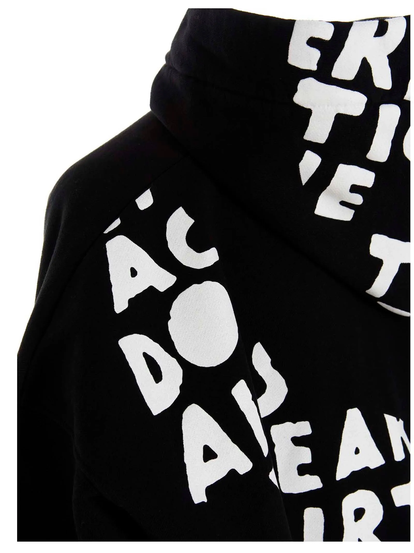 Maison Margiela Logo Print Drawstring Hoodie