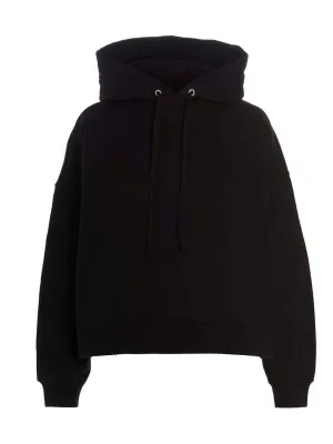 Maison Margiela Logo Print Drawstring Hoodie