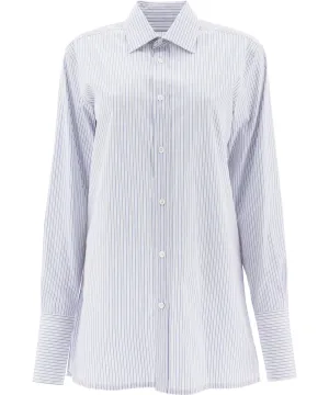 Maison Margiela Striped Long-Sleeve Shirt