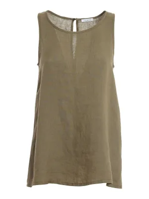 Malo Crewneck Sleeveless Top
