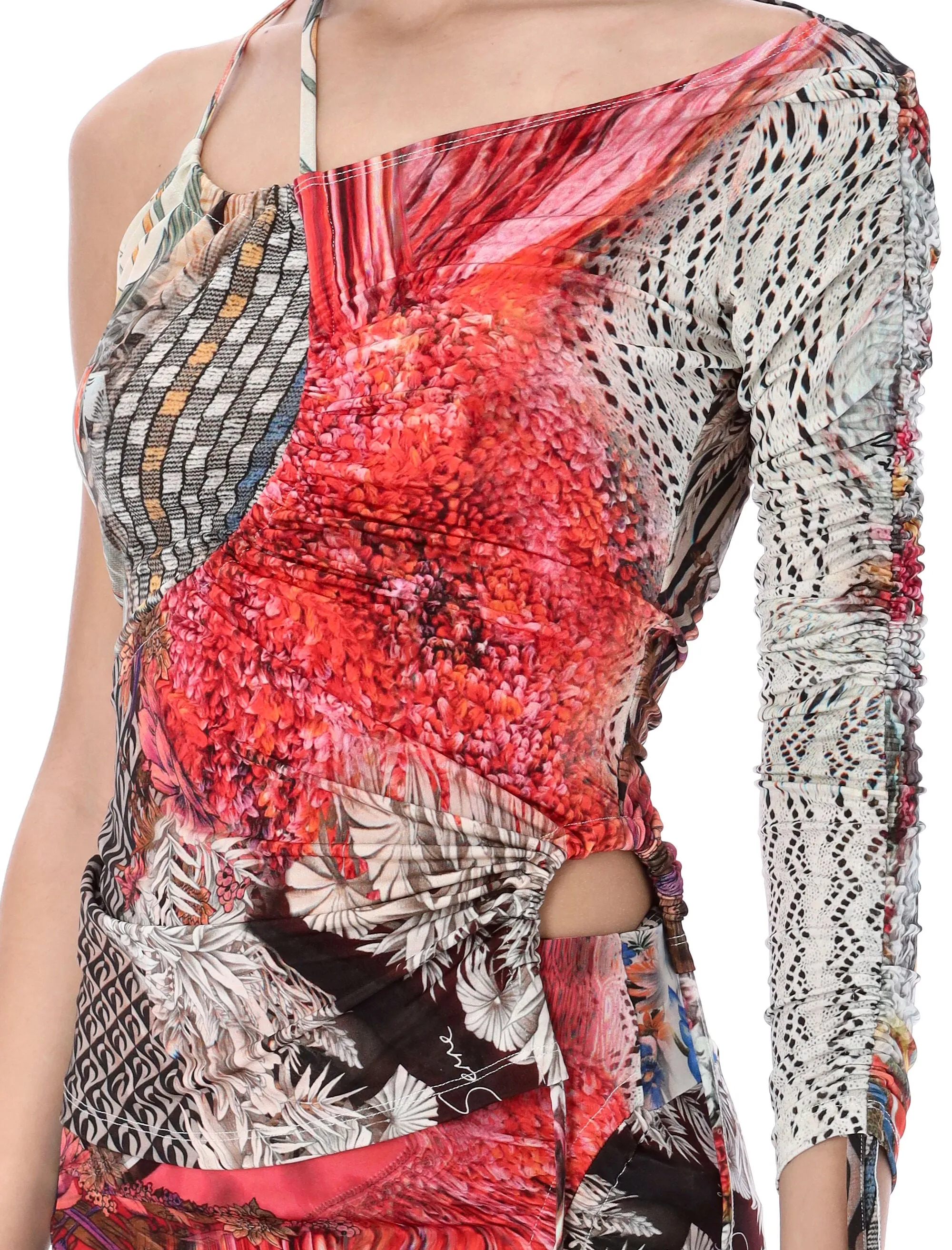 Marine Serre Archive Asymmetric Top