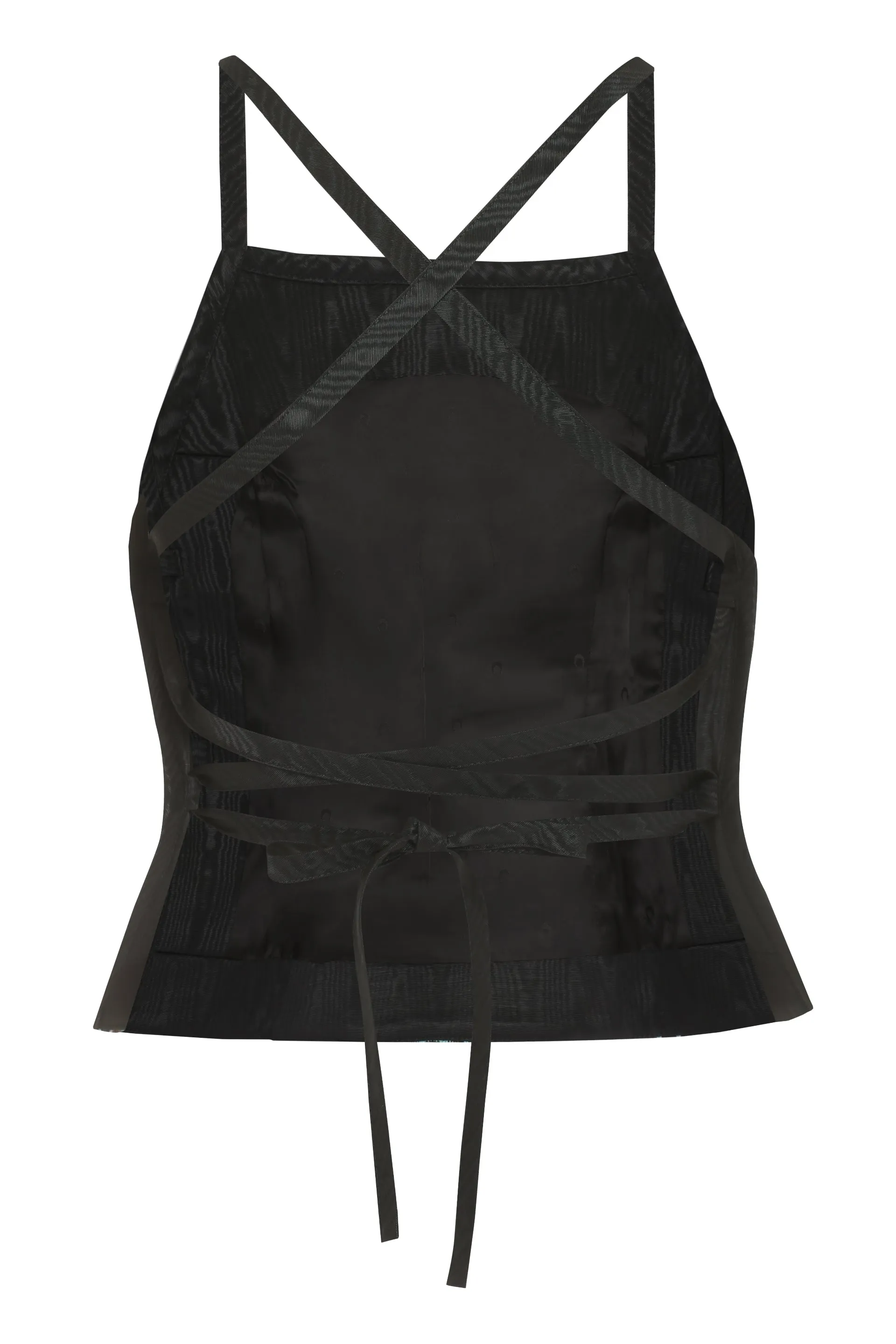 Marine Serre Backless Tank Top