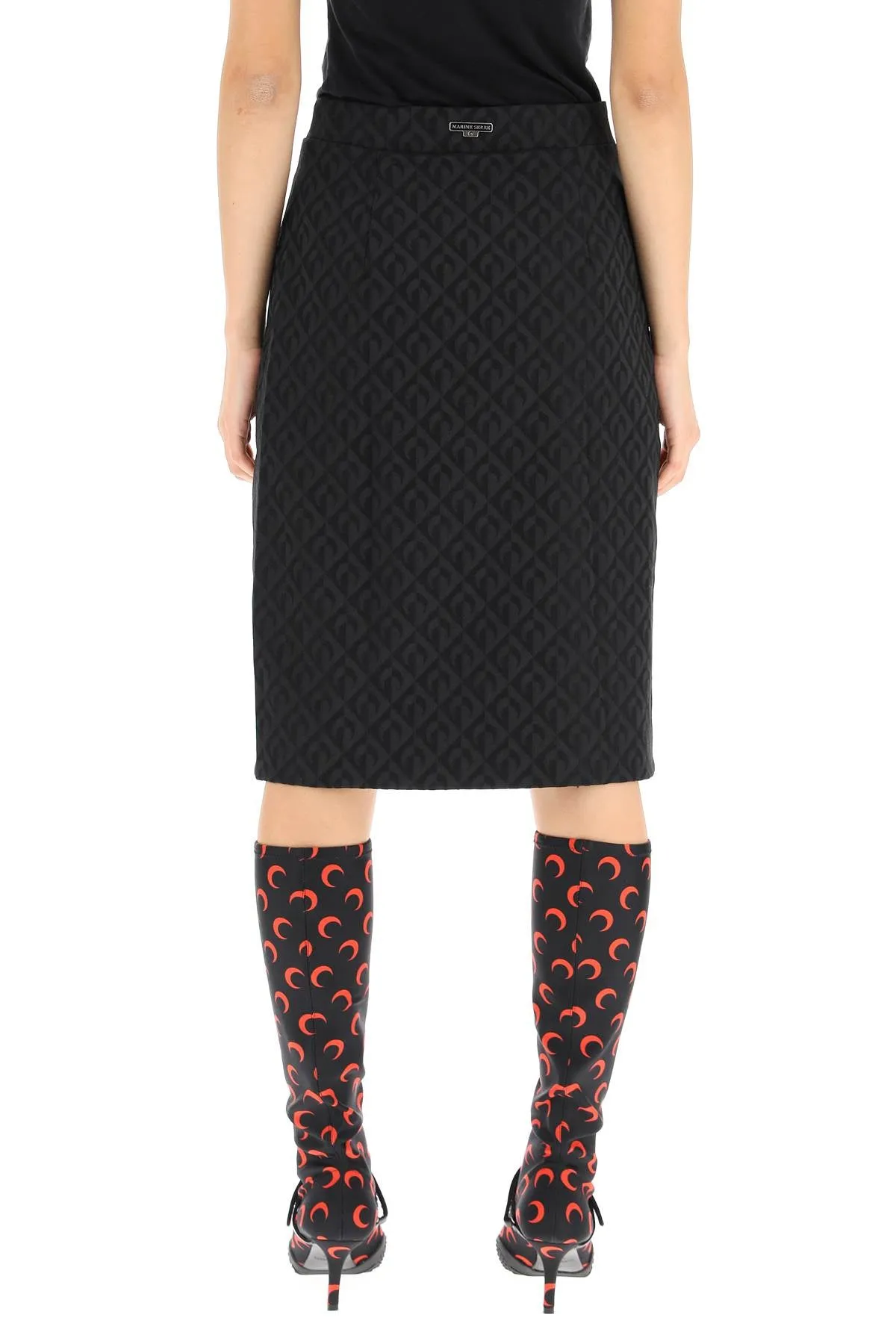 Marine Serre Moon Wrap Skirt