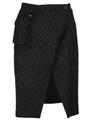 Marine Serre Moon Wrap Skirt