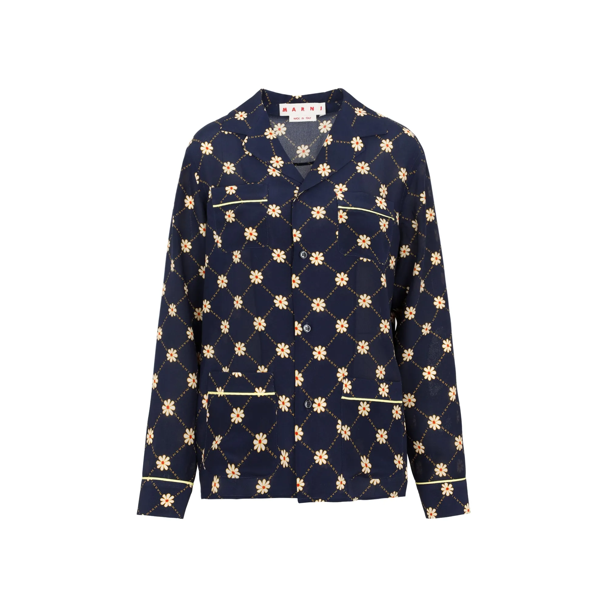 Marni All-Over Motif Printed Shirt