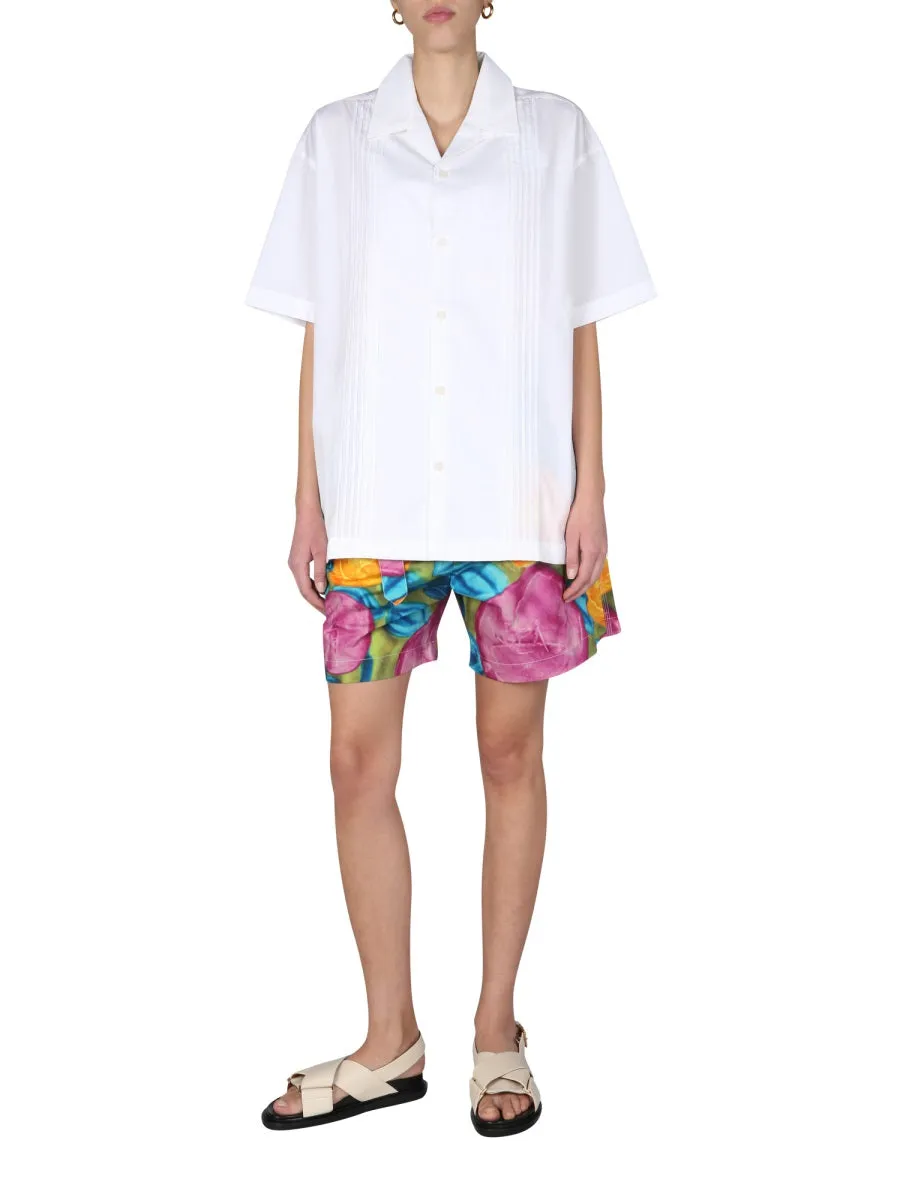 Marni Buttoned Short-Sleeved Shirt