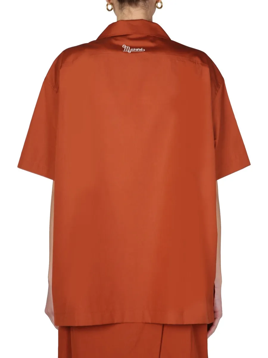 Marni Buttoned Short-Sleeved Shirt