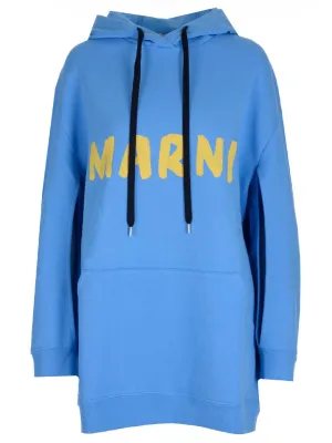 Marni Cut Out Long Sleeved Hoodie