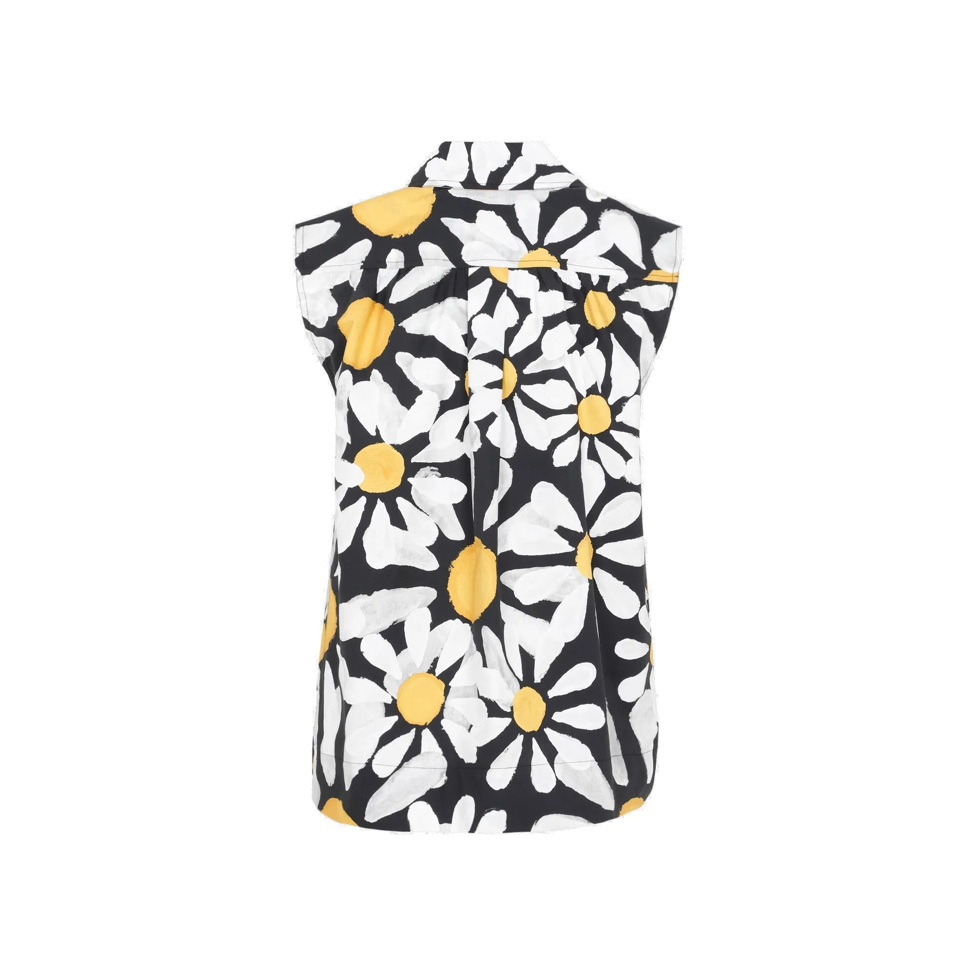 Marni Daisy Printed Poplin Top