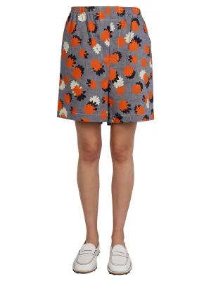 Marni Floral Pattern Shorts