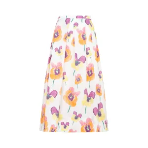 Marni Floral Printed Midi Skirt